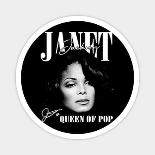 Janet Jackson Vintage Tour Concert Magnet